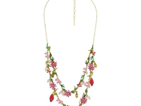 Les Nereides Tropical Garden Two Rows Necklace Online Hot Sale