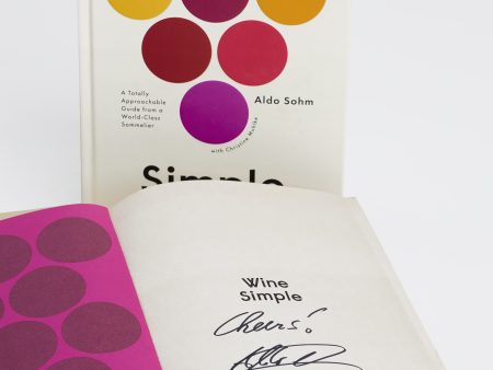 Signed Copy of Wine Simple: A Totally Approachable Guide from a World-Class Sommelier (Hardcover) Cheap