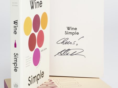 Signed Copy of Wine Simple with Slipcase: A Totally Approachable Guide from a World-Class Sommelier (Hardcover) For Sale