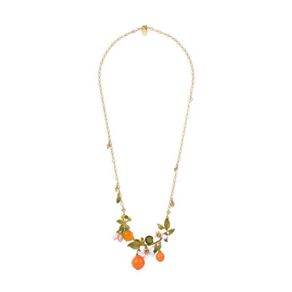 Les Nereides Orange Blossoms And Oranges Collar Necklace Sale