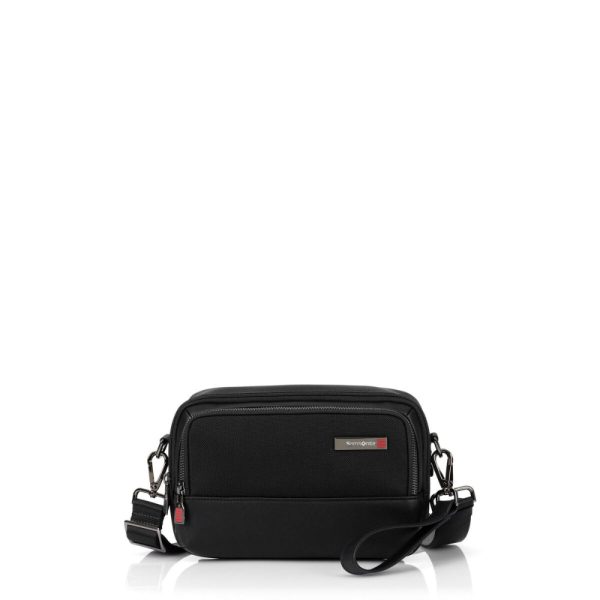 Samsonite Sefton 2Way Clutch With Tablet Compartment Black Hot on Sale