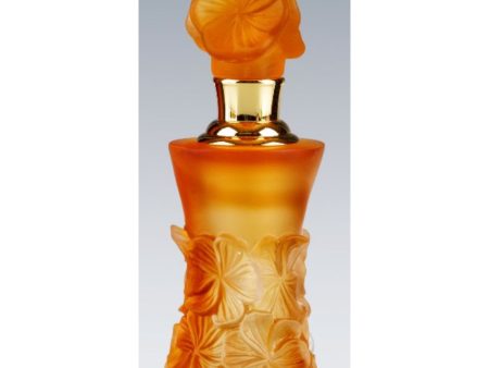 Cristal De Paris Long Perfume Bottle - Satin Amber Supply