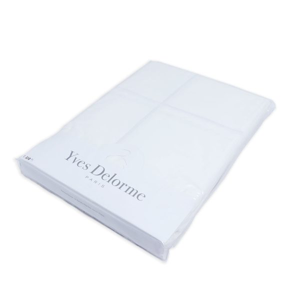 Yves Delorme Athena Duvet Cover Blanc For Discount