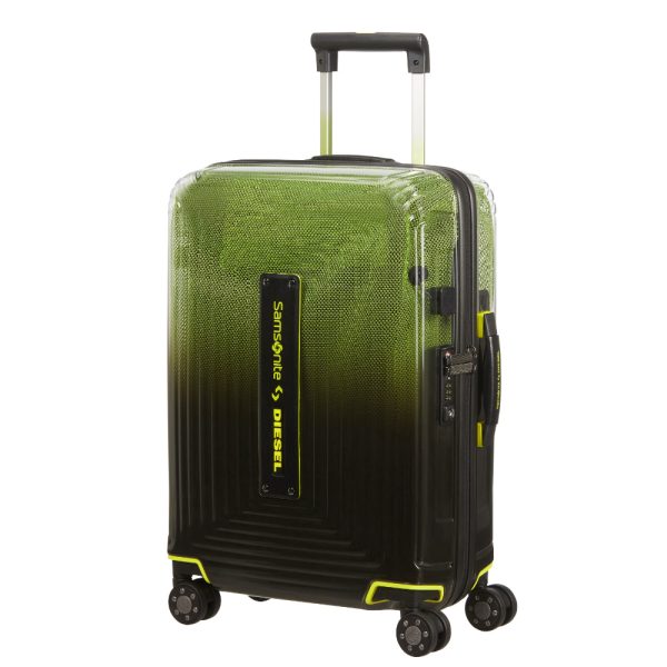 Samsonite Neopulse X Diesel Spinner Black Yellow Hot on Sale