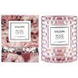 Voluspa Rose Otto Icon Candle With Cloche Cover For Cheap