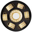 Versace Medusa Rhapsody Cups and Saucers Set of 6 Hot on Sale