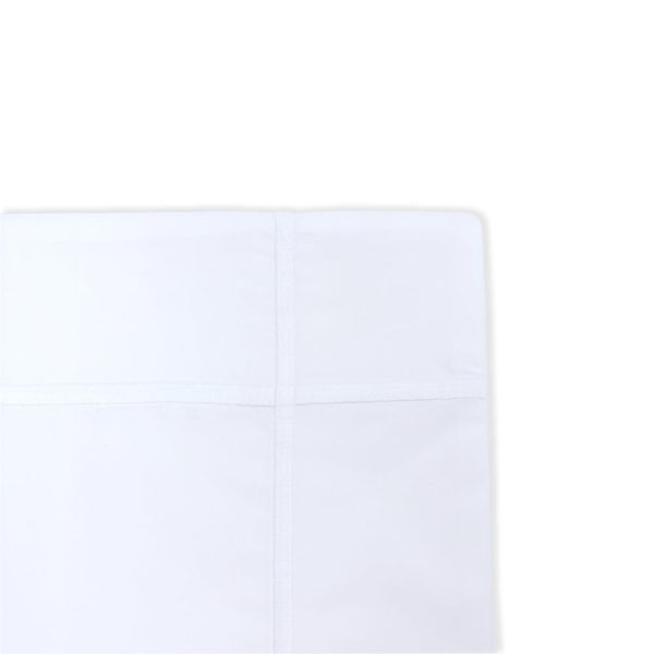 Yves Delorme Athena Pillow Case Blanc For Discount