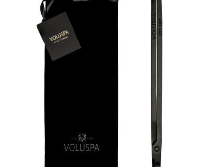 Voluspa Black Wick Trimmer Velour Bag Sale