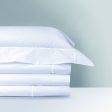 Yves Delorme Athena Duvet Cover Blanc For Discount