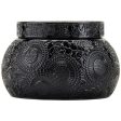 Voluspa Moso Bamboo Embossed Glass Chawan Bowl With Lid on Sale