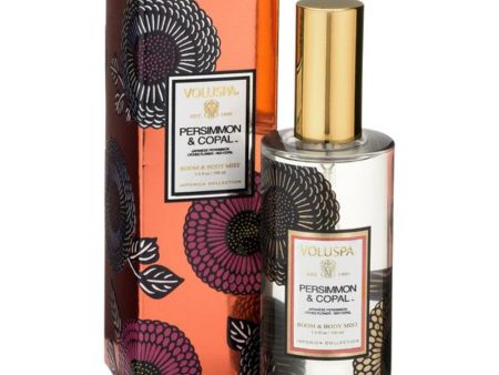 Voluspa Persimmon And Copal Room And Body Mist Sale