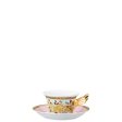 Versace Ikarus Le jardin de Tea Cups and Saucers Set of 6 Online Sale