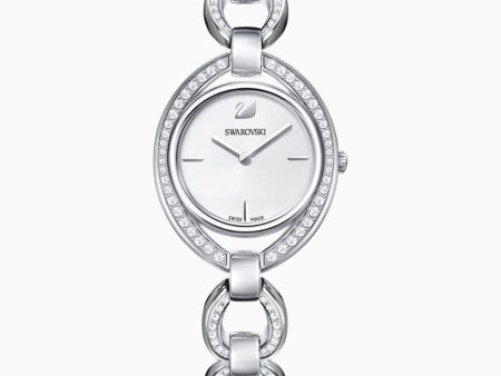 Swarovski Stella Watch Metal Bracelet Silver Tone For Sale