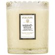 Voluspa Nissho Soleil Tinted Scalloped Edge Glass Candle For Discount