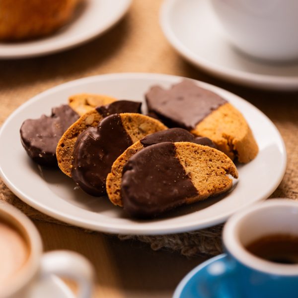 (NG) ALMOND BISCOTTI & DARK BELGIAN CHOCOLATE WITHOUT GLUTEN For Cheap