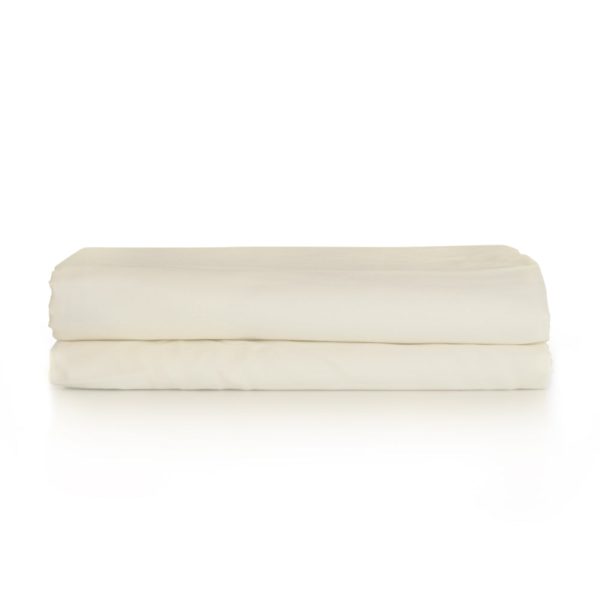 Valeron 310 Tc Plain Dyed Pillow Case Cream 2X50X80 Sale