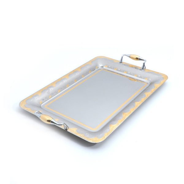 Tresors Esmeralda Rectangular Tray Gold Discount