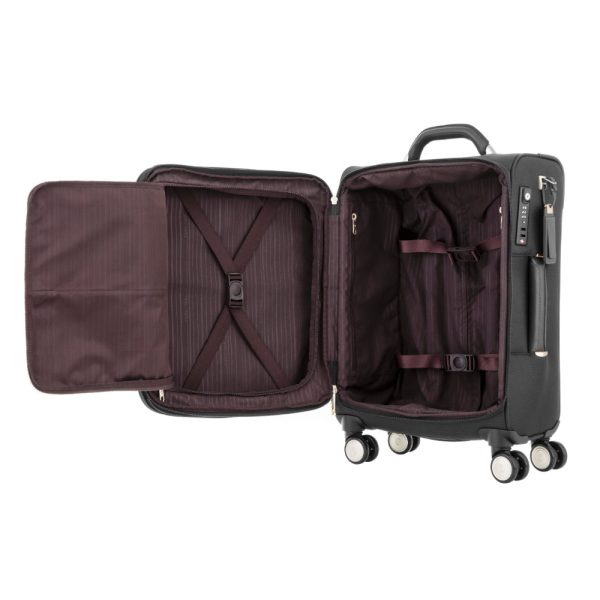 Samsonite Hermitage Spinner Expandable Black Sale