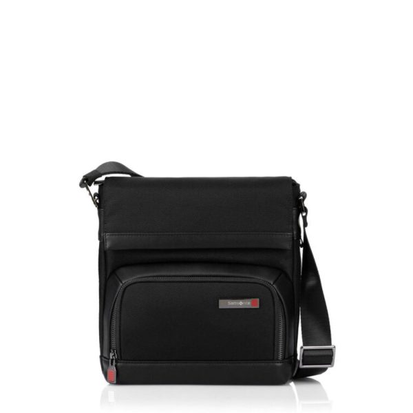 Samsonite Sefton Vertical Crossbody With Tablet Compartment Black Cheap