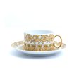 Versace Medusa Rhapsody Cups and Saucers Set of 6 Hot on Sale