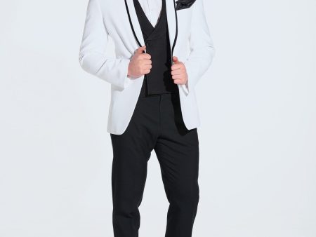 Waverly White Jacket Tuxedo Rental Fashion