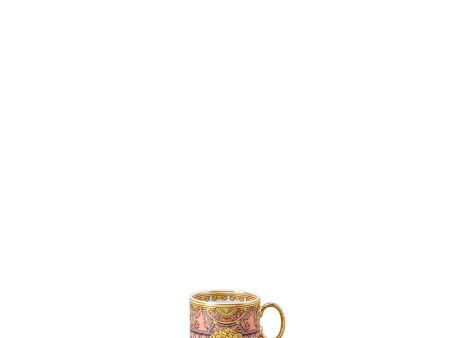 Versace Scala Palazzo Rosa Espresso Cup and Saucer Sale