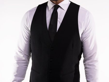 -Silver- Fabric Vest Selection Hot on Sale