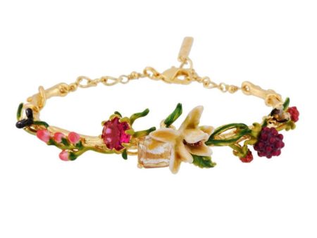 Les Nereides Royal Garden Couture Bangle For Sale