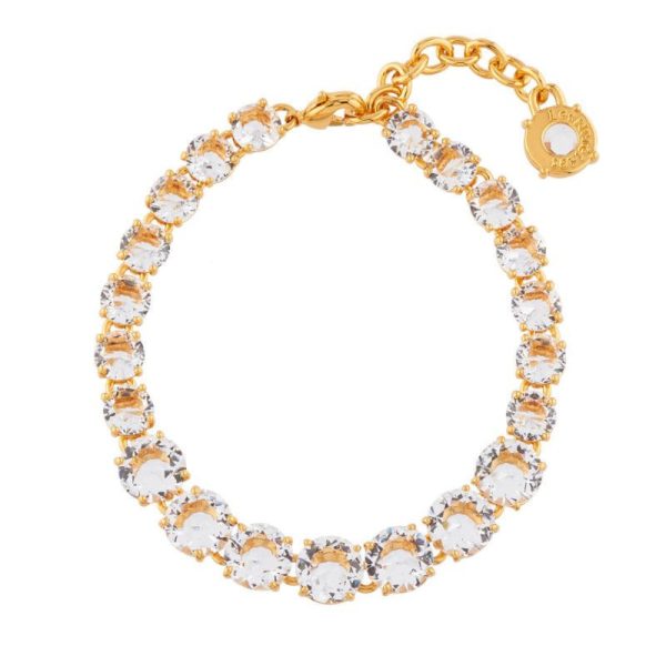 Les Nereides Single Row Crystal De Luxe Bracelet Hot on Sale