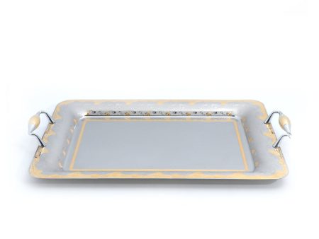 Tresors Esmeralda Rectangular Tray Gold Discount