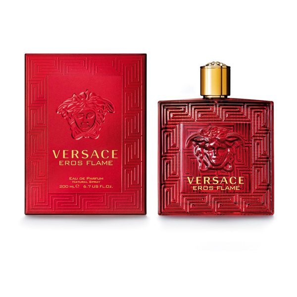 Versace Eros Flame EDP Eau De Parfum Natural Spray 200ml Online now