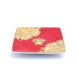 Versace Medusa Rhapsody Red Bowl Square Flat For Discount