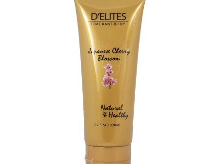 D Elites Japanese Cherry Blossom Body Cream - 220ml For Cheap