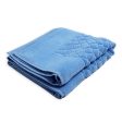 Yves Delorme Etoile Bath Mat Cobalt Size 55X90 Cm For Sale