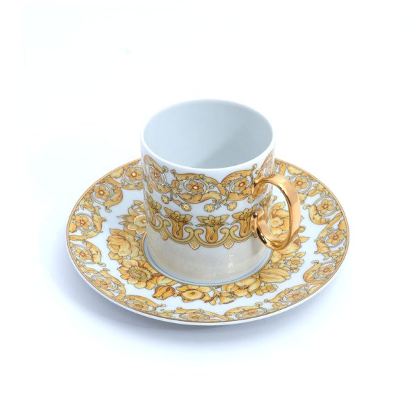 Versace Medusa Rhapsody Cup and Saucer For Sale