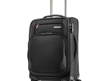 Samsonite Hexel Spinner Expandable Black Hot on Sale