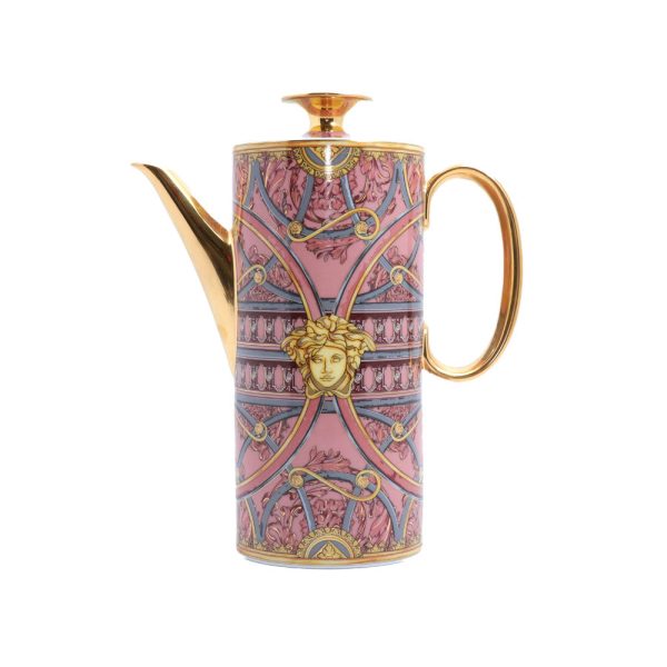 Versace Scala Palazzo Rosa Coffee Pot 3 Sale