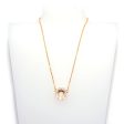 Les Nereides Round Crystal Stone Necklace Online Sale