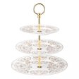 Versace Medusa Gala Cake Stand 3 Tiers Hot on Sale