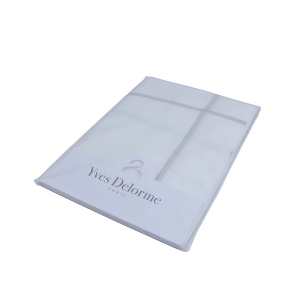 Yves Delorme Athena Pillow Case Silver Online Sale