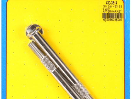 ARP GM 3 8 X 4.400in Hex SS Starter Bolt Kit Cheap