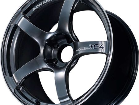 Advan TC4 18x9.5 +38 5-120 Racing Hyper Black Wheel Hot on Sale