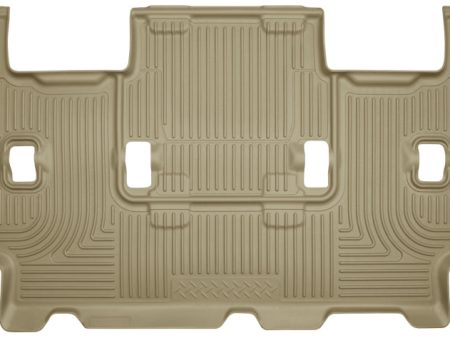 Husky Liners 07-10 Ford Expedition Lincoln Navigator WeatherBeater 3rd Row Tan Floor Liner Supply