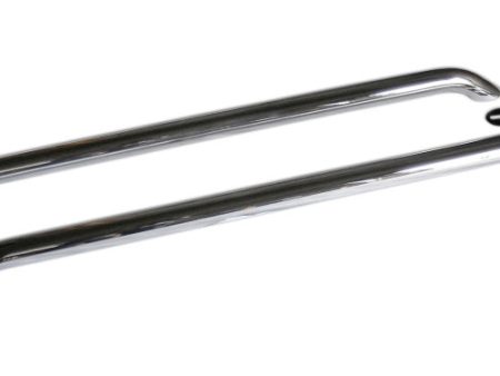 Go Rhino Bed Rails - 47 1 2in Long - w o Base Plates - Chrome Sale