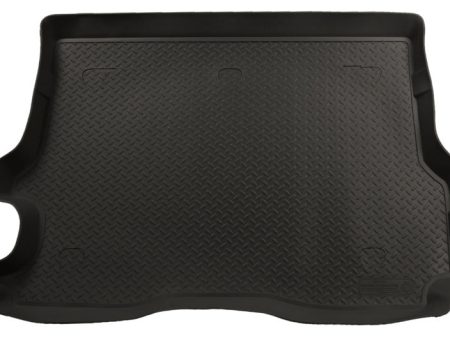 Husky Liners 02-06 GM Trailblazer Bravada Envoy 05-08 Saab 9-7X Classic Style Black Rear Cargo Liner Online now