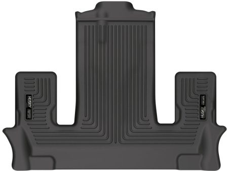 Husky Liners  2022 Ford Explorer WeatherBeater 2nd Seat Black Floor Liner Online now