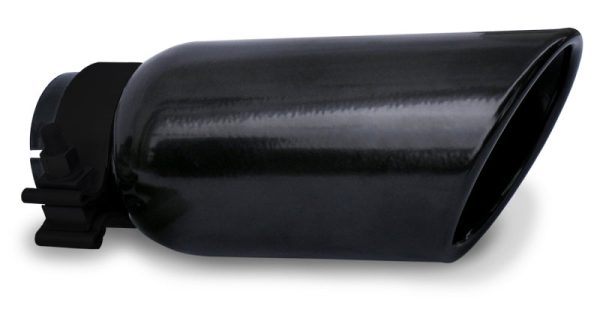 Go Rhino Exhaust Tip - Black - ID 2 3 4in x L 10in x OD 4in Fashion