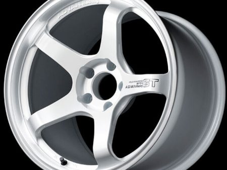 Advan GT Beyond 18x9.5 +45 5-100 Racing White Wheel Online Sale