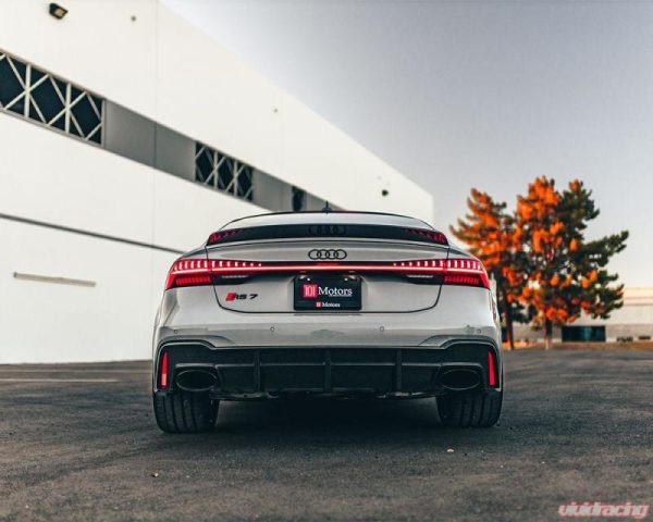 VR Aero Audi RS7 C8 Carbon Fiber Rear Diffuser Online now