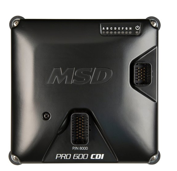 MSD MSD Ignition Box - Race - PRO 600 CDI  8-Channel Capacitive Discharge Ignition Designed for High Cylinder Pressure, High Horsepower Engines Running Ccoil-Near-Plug Ignition Part # 8000 Hot on Sale